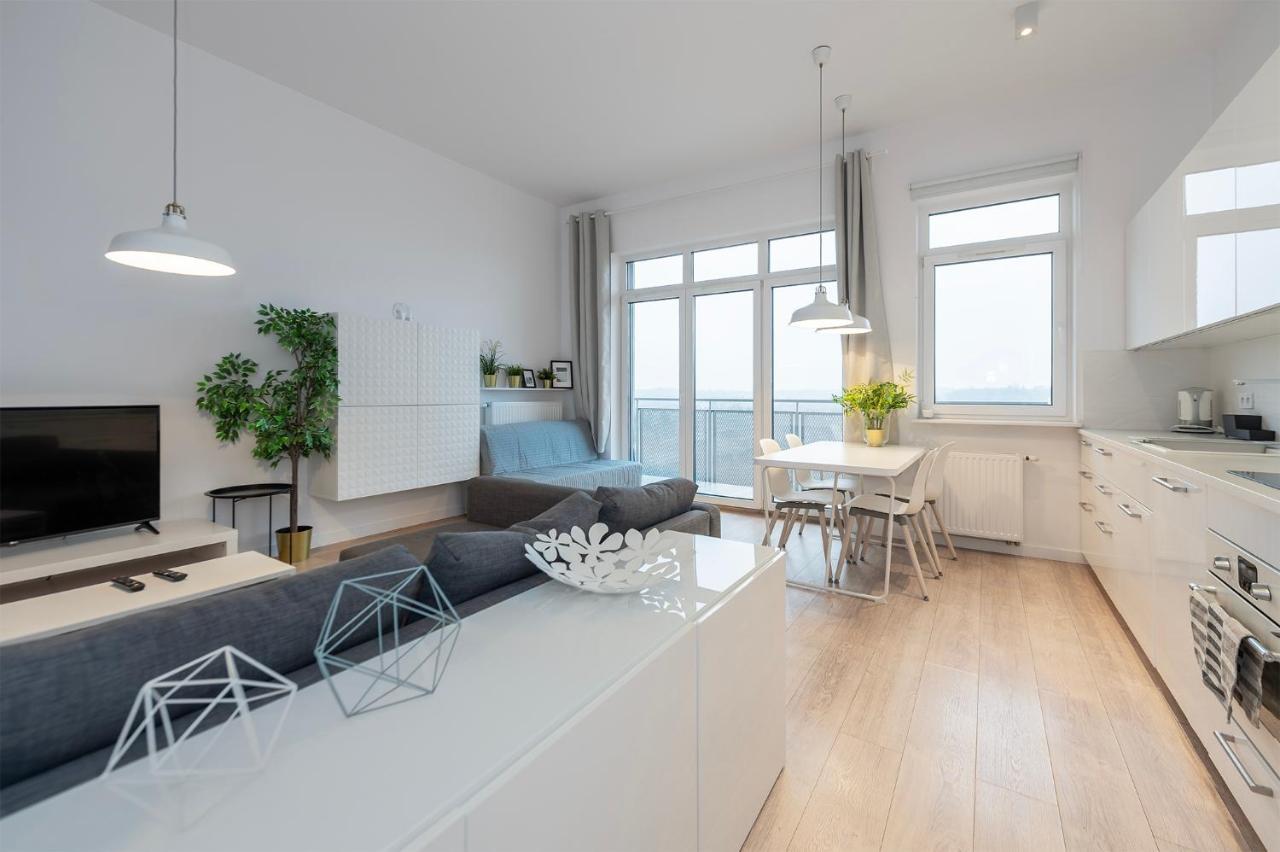 Penthouse With A View Of Lodz & Free Parkingアパートメント エクステリア 写真